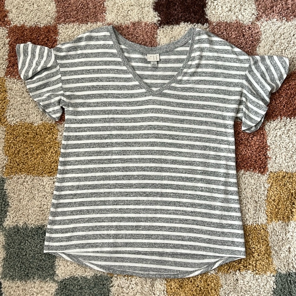 A New Day Ruffle Sleeve Shirt